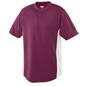 Wicking Color Block Two-Button Jersey