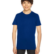 Youth Poly-Cotton Short-Sleeve Crewneck
